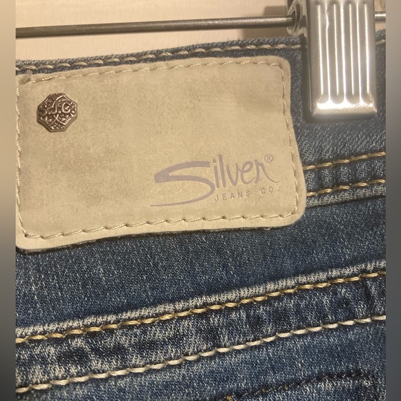 Silver Aiko Mid Length Capri - Picture 5 of 10